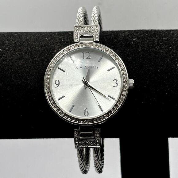 Kim Rogers Silver Cuff Watch - Picture 2 of 3